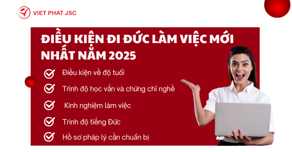 Điều kiện đi Đức làm việc
