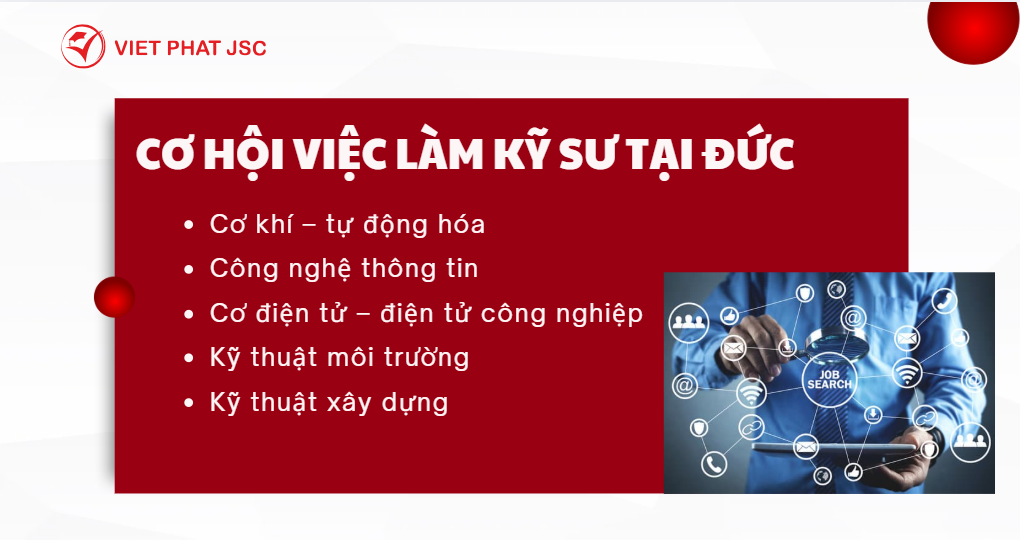 Cơ hội việc làm kỹ sư tại Đức