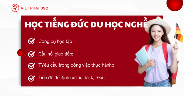 Học tiếng Đức du học nghề