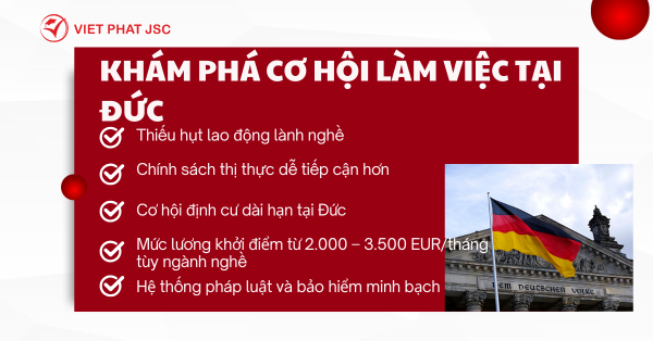 Khám phá cơ hội làm việc Đức