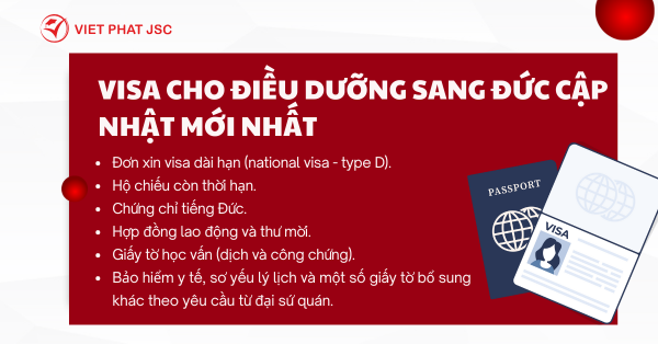 Visa cho điều dưỡng sang Đức