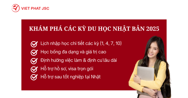 các kỳ du học Nhật Bản