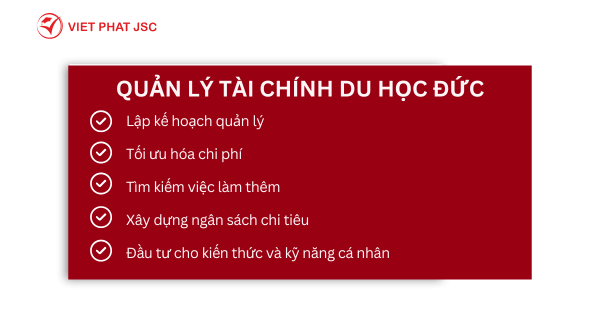 Quản lý tài chính du học Đức