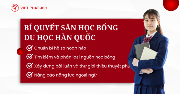 Bí quyết săn học bổng du học Hàn