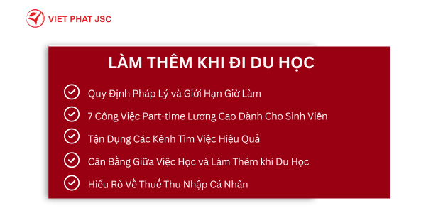 LÀM THÊM KHI DU HỌC