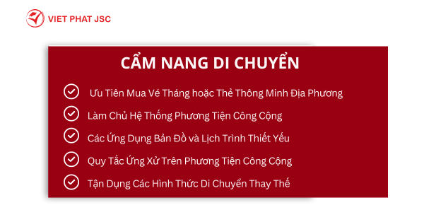 CẨM NANG DI CHUYỂN