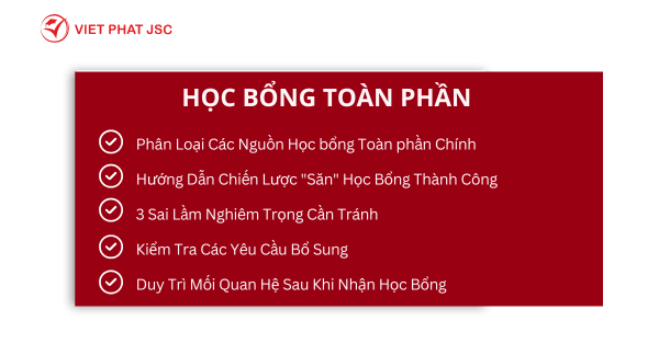 HỌC BỔNG TOÀN PHẦN