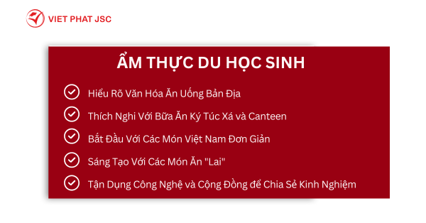 ẩm thực du học sinh