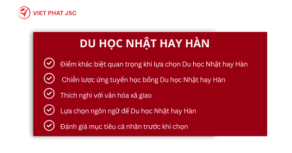 DU HỌC NHẬT HAY HÀN