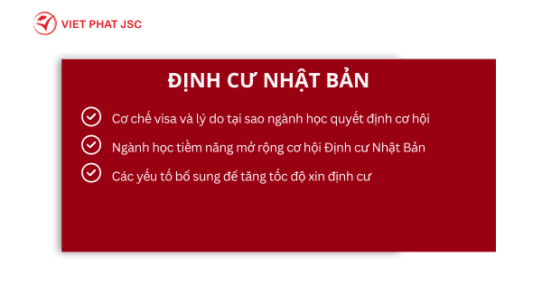 CƠ HỘI ĐỊNH CƯ NHẬT