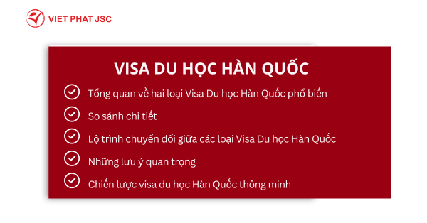 VISA DU HỌC HÀN QUỐC