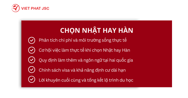 CHỌN NHẬT HAY HÀN