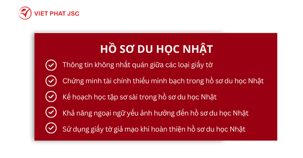 HỒ SƠ DU HỌC NHẬT