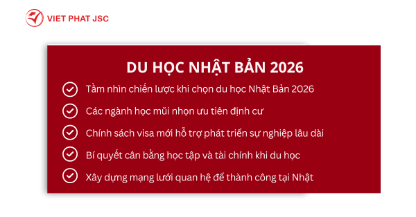 DU HỌC NHẬT BẢN 2026